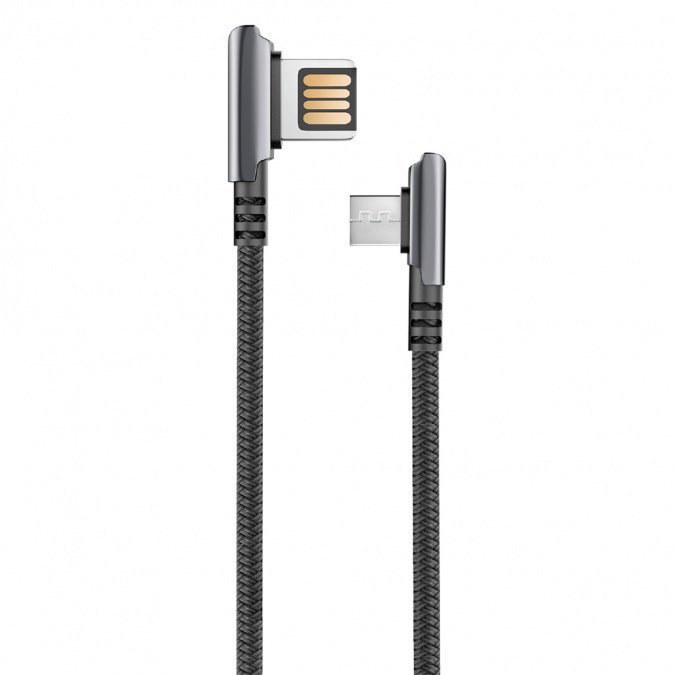 Кабель Olmio Handy micro-USB 1.2м черный