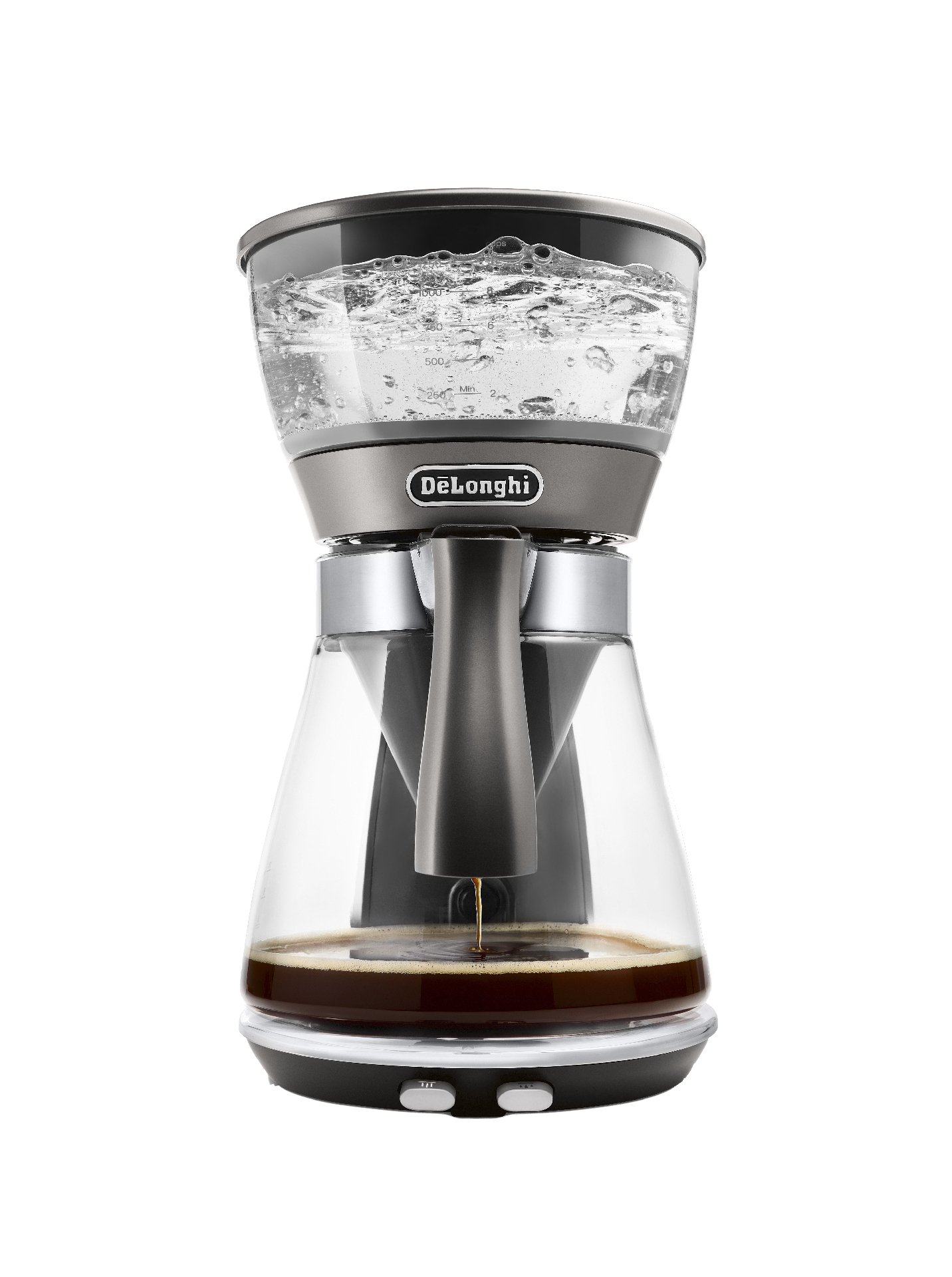 Кофеварка DeLonghi ICM17210 серебристая