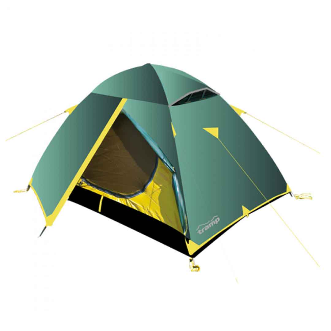 Палатка Tramp Scout 3 V2 зеленая купить,NaN