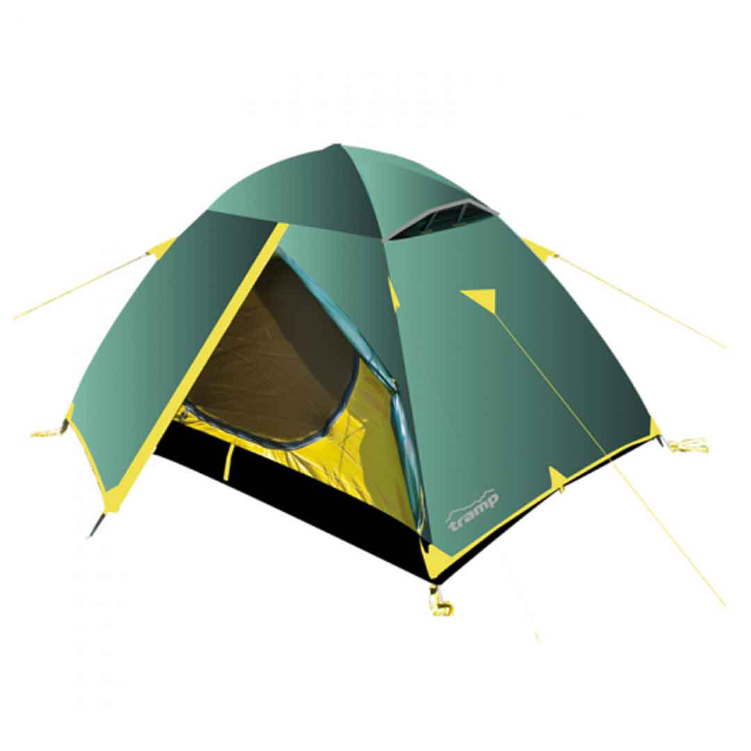 Палатка Tramp Scout 3 V2 зеленая купить,NaN