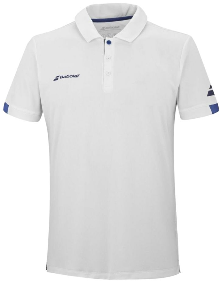 Футболка-поло мужская Babolat Play Polo 3MP2021-1000 белый XL  купить,NaN