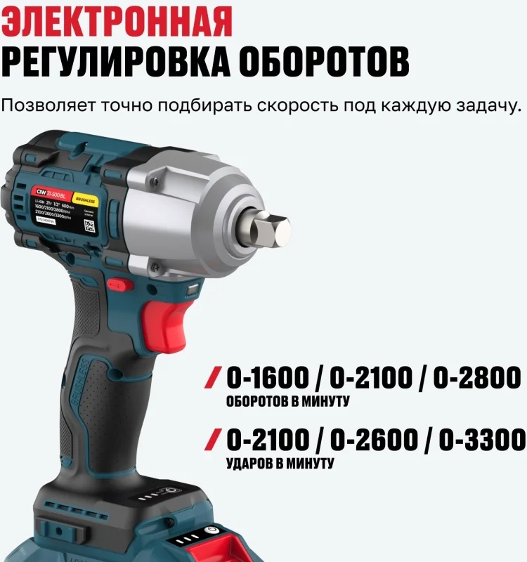 Гайковерт Alteco CIW 21-500 Li BL 71516 купить,NaN