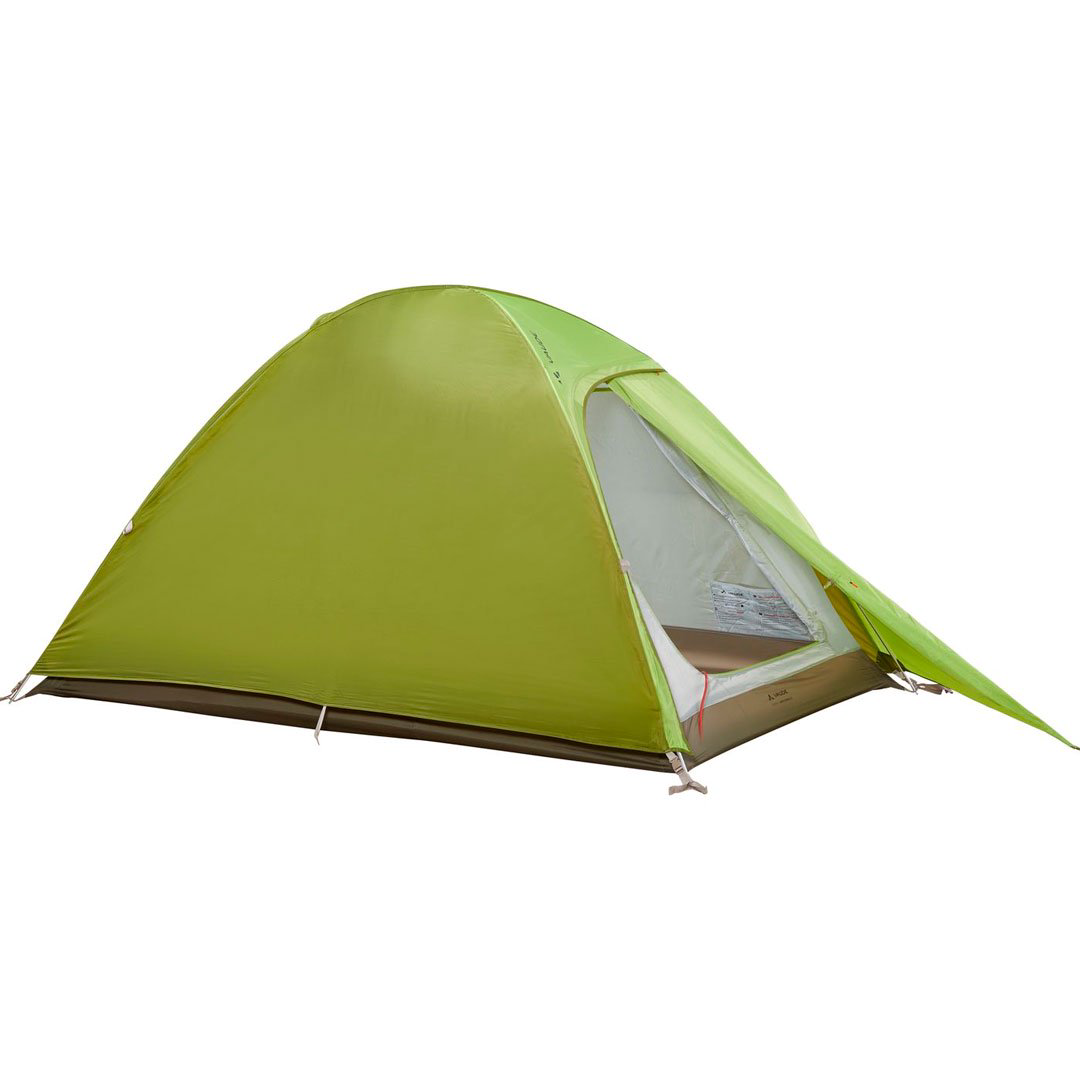 Палатка Vaude Campo Compact 2p  chute green зеленая купить,NaN