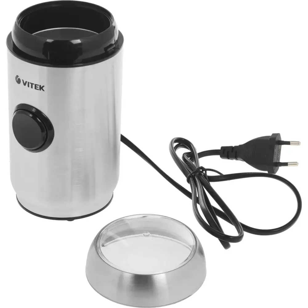 Кофемолка VITEK VT-7123 серебристая  купить,13990