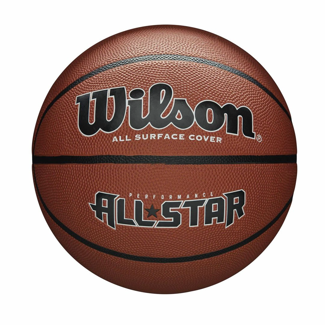 Мяч баскетбольный Wilson New Performance All Star 7 коричневый купить,NaN