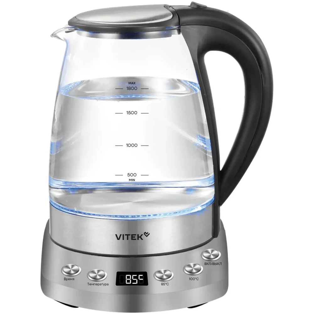 Электрочайник VITEK VT-WK1075 серебристый - ForteMarket Электрочайник VITEK VT-WK1075 серебристый купить,21990