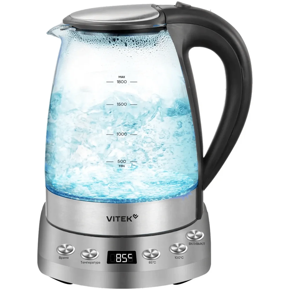 Электрочайник VITEK VT-WK1075 серебристый - ForteMarket Электрочайник VITEK VT-WK1075 серебристый купить,21990