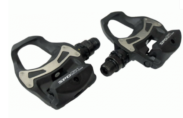 Педали Shimano PD-R550 б/отражат с шипами  EPDR550G серо-черные купить,NaN