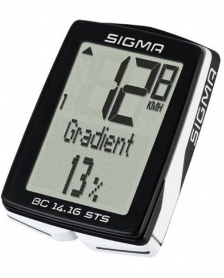 Велокомпьютер Sigma BC 14.16 STS  1417 черно-белый