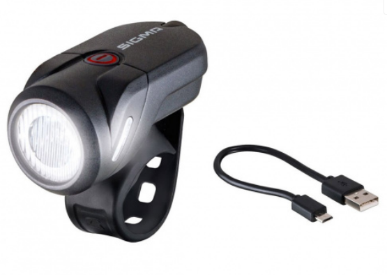 Фара передняя Sigma Aura 35 USB Front Light 17350 черная купить,NaN