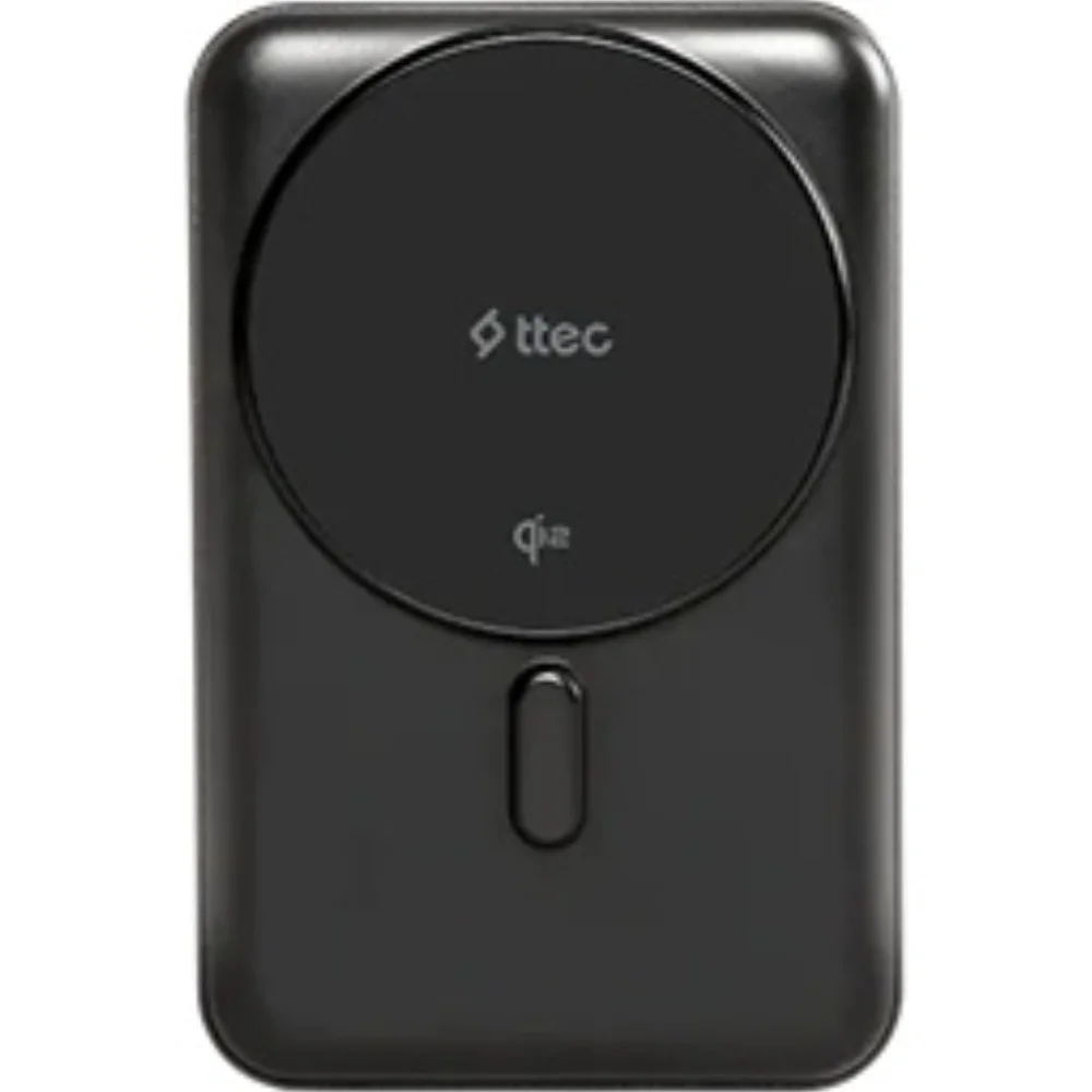 PowerBank TTEC ReCharger Pro M 10.000mAh Qi2/MagSafe 15W 2BB227S Black