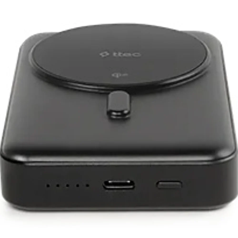 PowerBank TTEC ReCharger Pro M 10.000mAh Qi2/MagSafe 15W 2BB227S Black