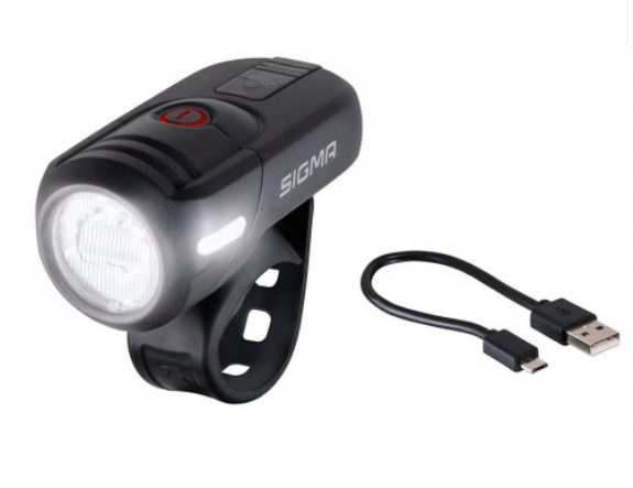 Фара передняя Sigma Aura 45 USB Front Light 17450 черная купить,NaN