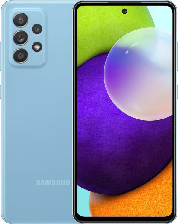 Смартфон Samsung Galaxy A52 128Gb Blue купить,NaN