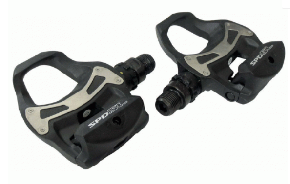 Педали Shimano PD- R550 ,б/отражателей с шипами EPDR550L черно-серые купить,NaN
