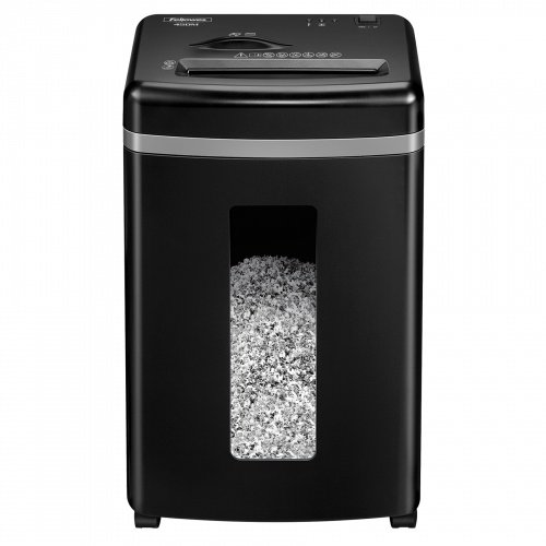 Шредер Fellowes MicroShred 450M черный купить,NaN