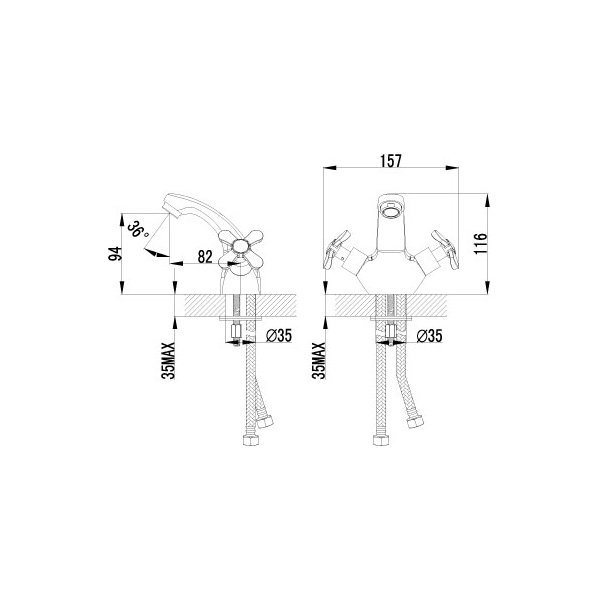 Смеситель Lemark Partner LM6546C хром  купить,30220