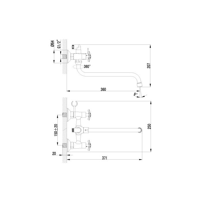 Смеситель Lemark Partner LM6541C хром купить,0