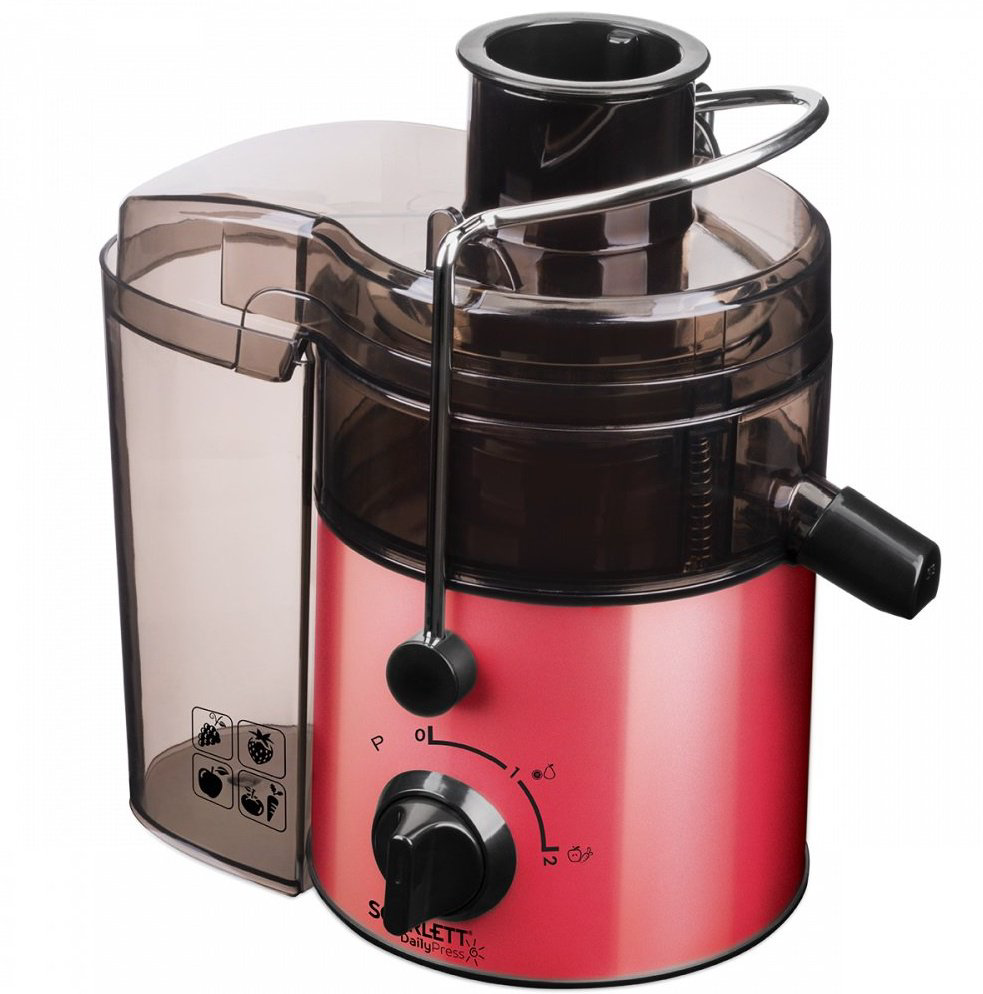 Соковыжималка Scarlett SC-JE50S19 черно-красная купить,49990