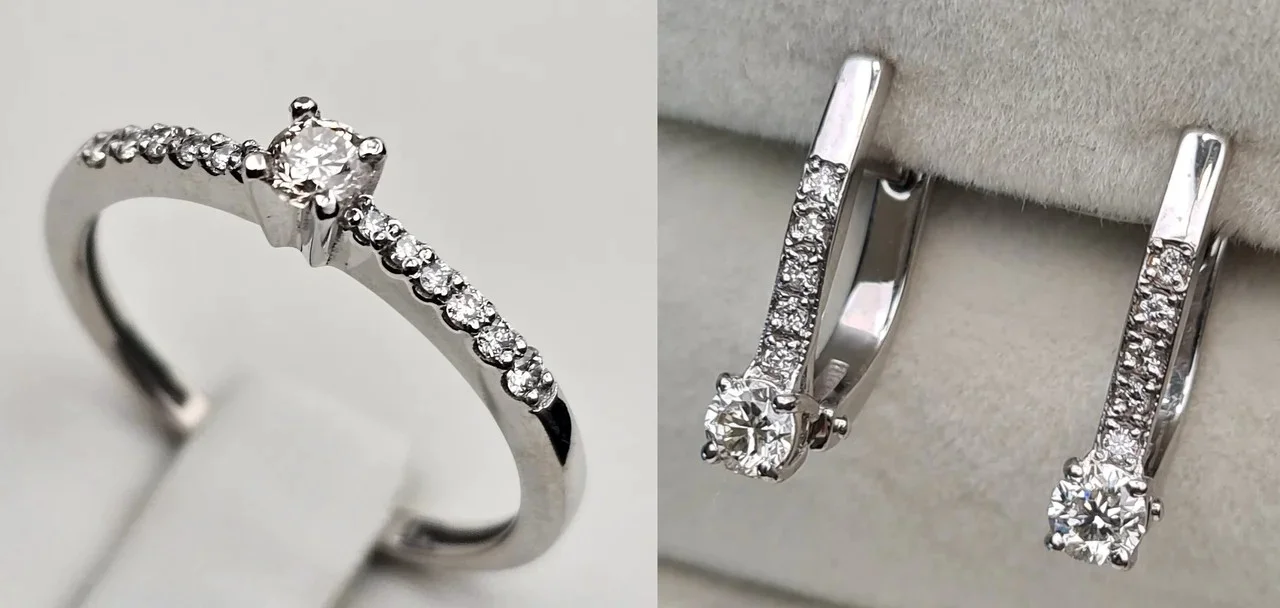 Комплект Deimantas 113695826 16,5р 0,1ct 0,45ct. купить,NaN