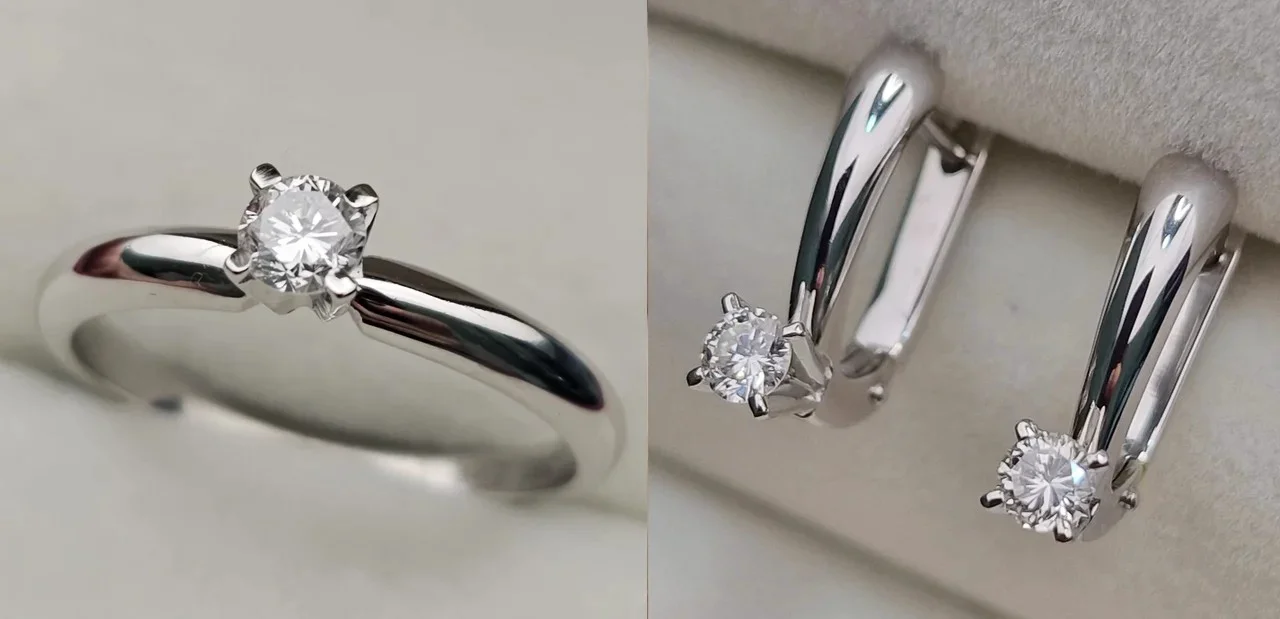 Комплект Deimantas 113695529 17,5р 0,231ct 0,34ct. купить,NaN