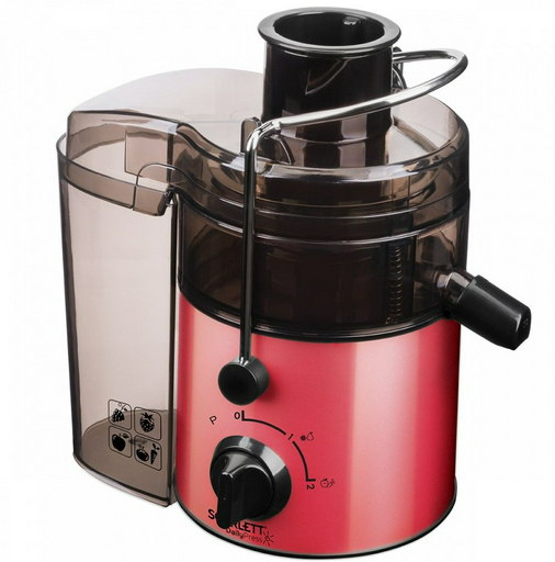 Соковыжималка Scarlett SC-JE50S19 черно-красная