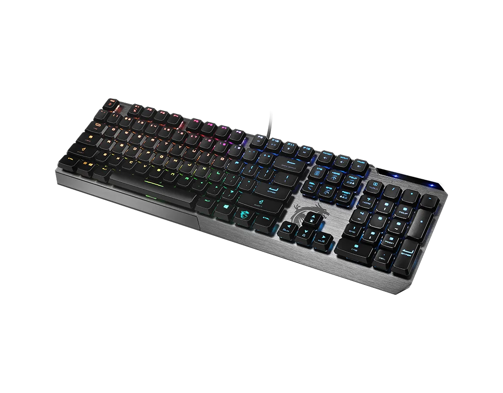 Клавиатура MSI Vigor GK50 Low Profile RU/EN Black Grey - ForteMarket Клавиатура MSI Vigor GK50 Low Profile RU/EN Black Grey купить,0