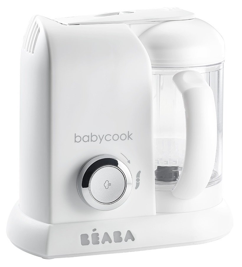 Пароварка-блендер Beaba Babycook Solo White Silver белая купить,NaN