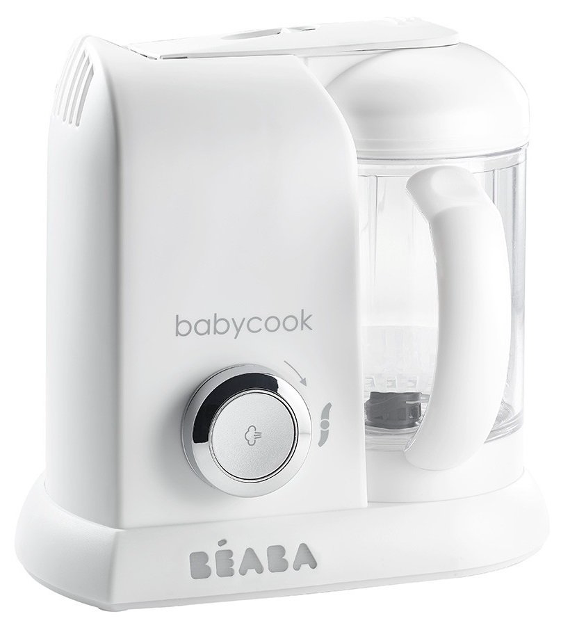 Пароварка-блендер Beaba Babycook Solo White Silver белая купить,NaN