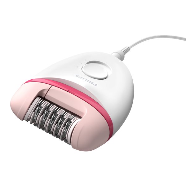 Эпилятор Philips BRE 235/00 бело-розовый купить,NaN