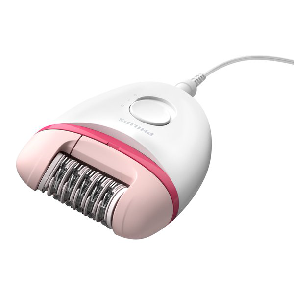 Эпилятор Philips BRE 235/00 бело-розовый купить,NaN