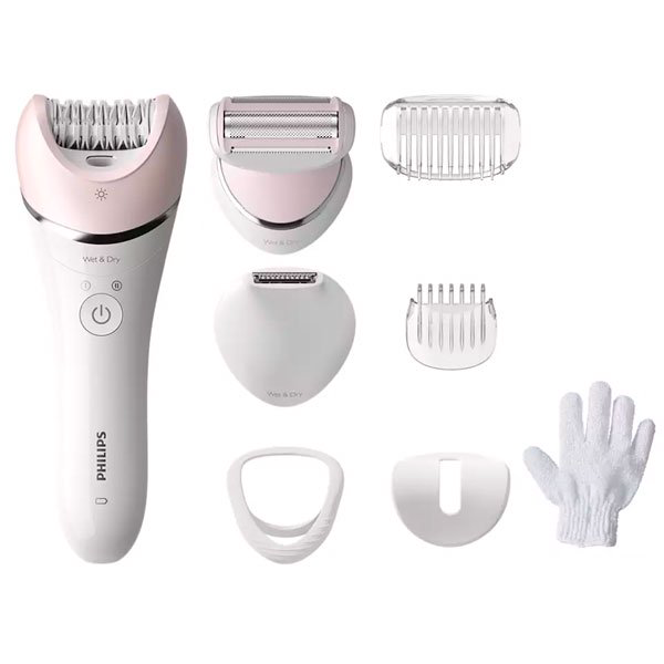 Эпилятор Philips BRE721/00 белый купить,79500