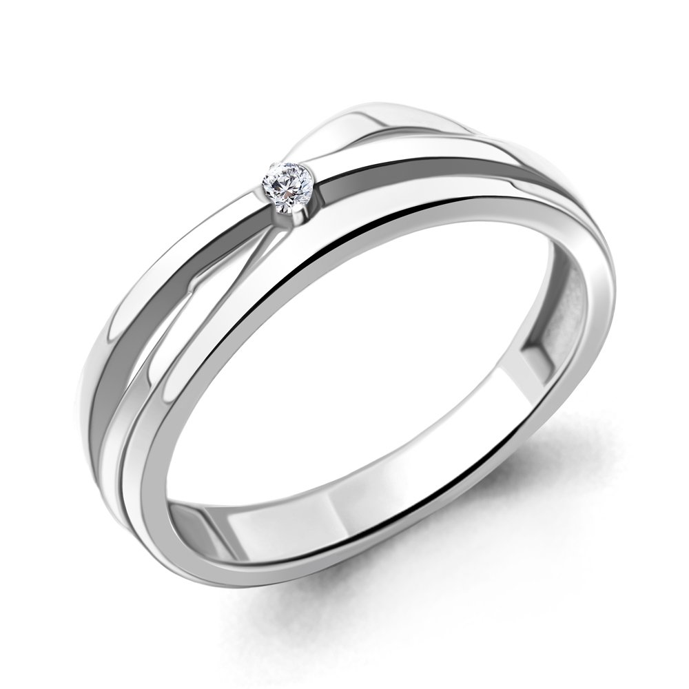 Кольцо Aquamarine 67295А 17,5р 1,8гр. купить,NaN