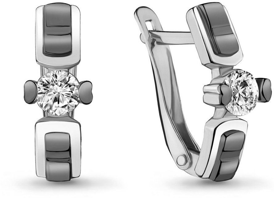 Серьги Aquamarine 46978А купить,NaN