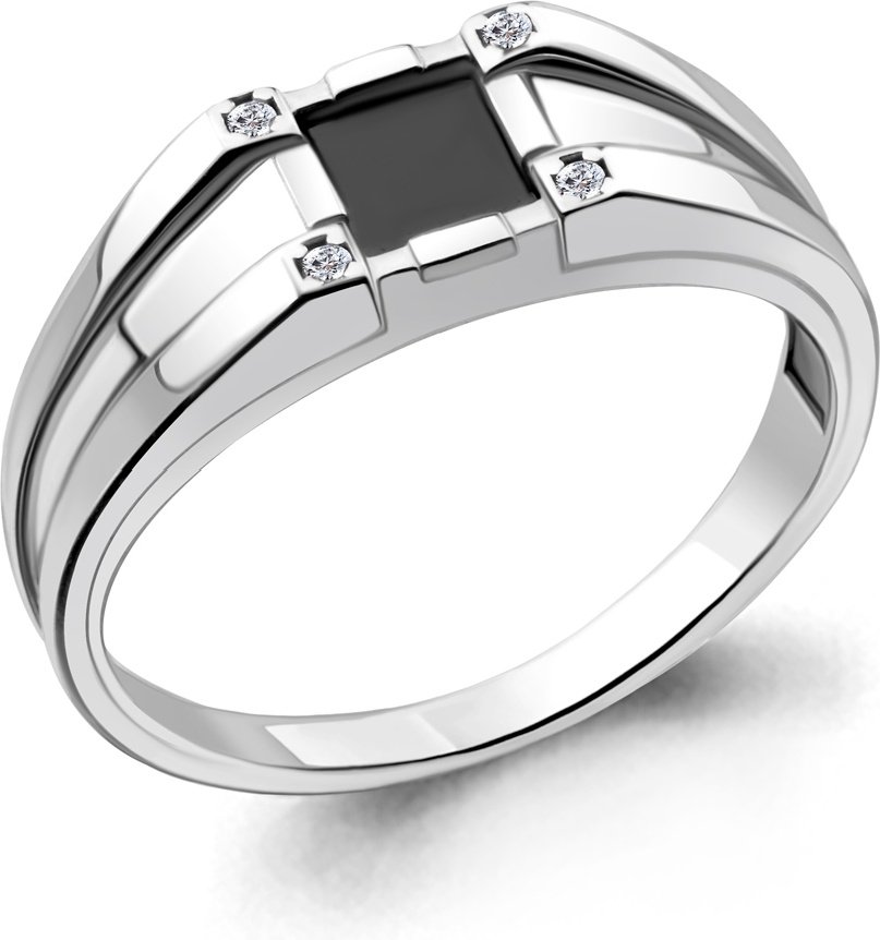 Кольцо Aquamarine 68725АЧ 21р 3,2гр. купить,NaN