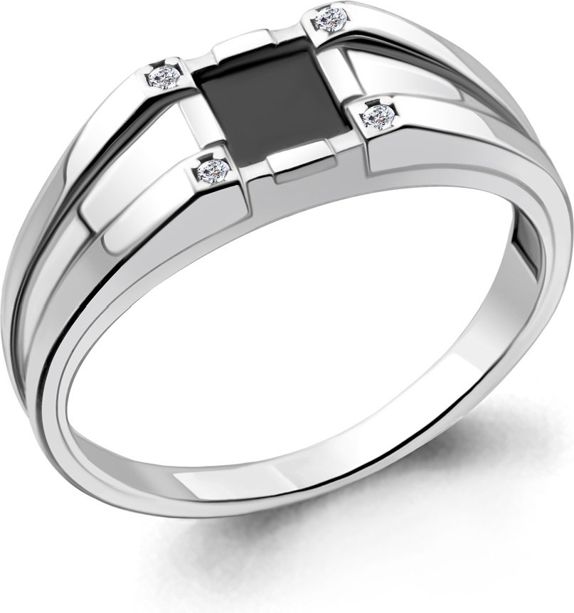 Кольцо Aquamarine 68725АЧ 21р 3,2гр. купить,NaN