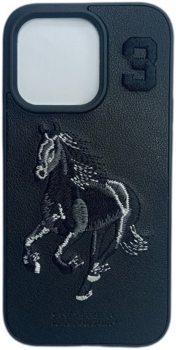 Чехол Santa Barbara Polo & Racquet Club для Apple iPhone 14 Pro Max рисунок