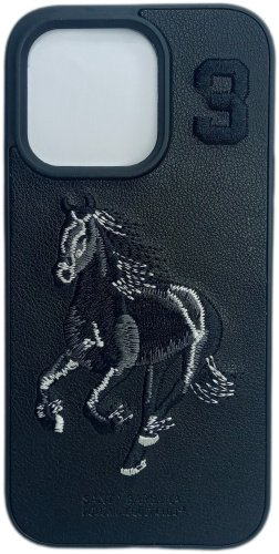 Чехол Santa Barbara Polo & Racquet Club для Apple iPhone 14 Pro Max рисунок