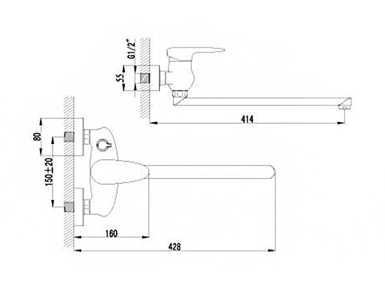 Смеситель Lemark Статус LM4417C хром купить,0