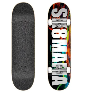 Скейтборд Sk8Mafia OG Logo Swirl SMCO0021B004 черный купить,NaN