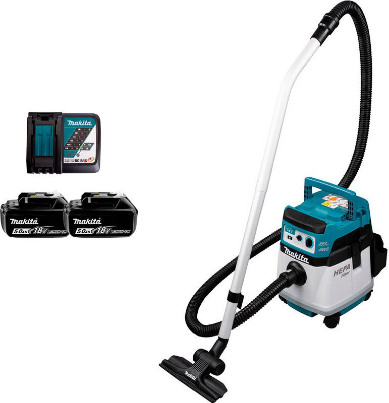 Строительный пылесос Makita DVC157LZX3 синий купить,NaN
