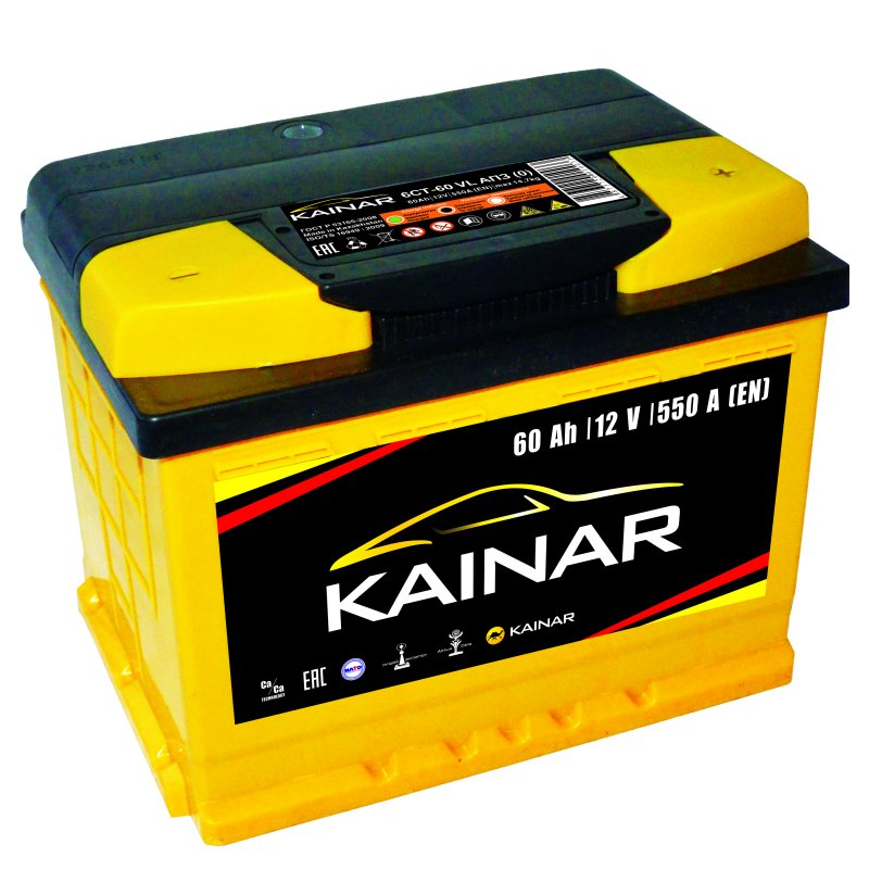 Аккумулятор Kainar  6СТ-60 АПЗ  о.п. L  купить,NaN
