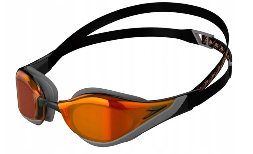 Очки для плавания Speedo Fastskin pure 8-11778A260 черно-оранжевые