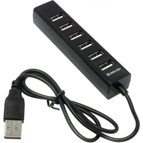 USB Hub Defender Swift черный - ForteMarket USB Hub Defender Swift черный купить,0