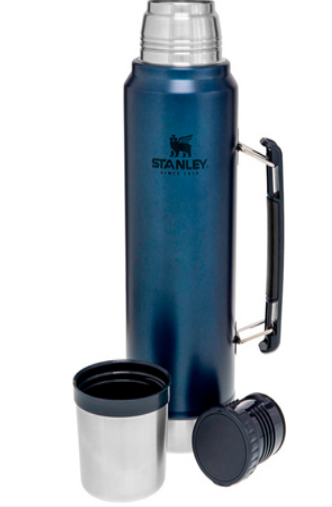 Термос Stanley Classic  10-08266-017 синий 1 L купить,NaN