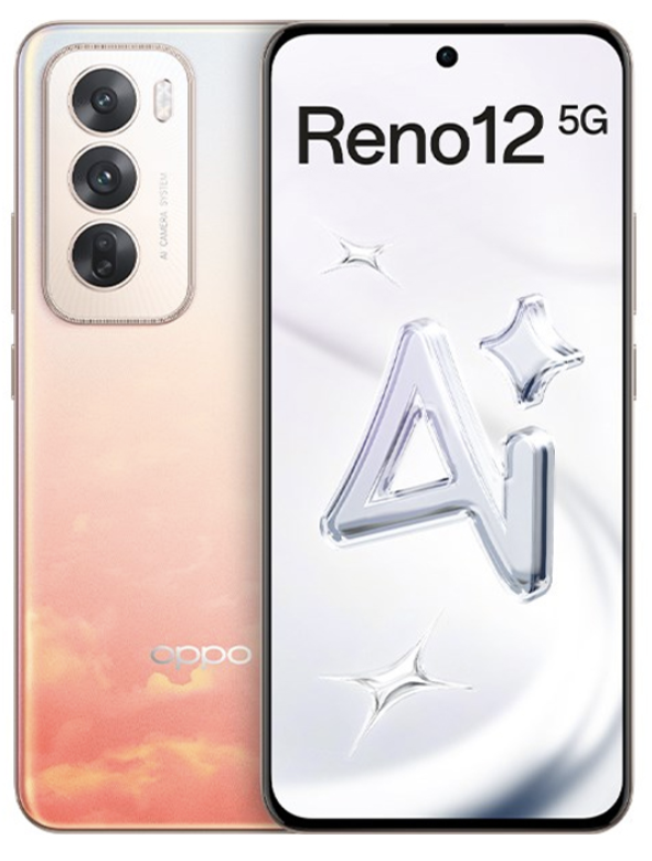 Смартфон Oppo Reno12 12/512Gb Sunset Pink купить,NaN