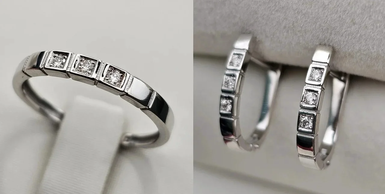 Комплект Deimantas 113655495 16р 0,05ct 0,09ct. купить,NaN