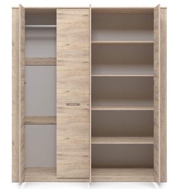 Шкаф MyStar Вирджиния 1820 дуб бонифаций купить,NaN