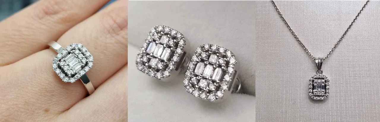 Комплект Deimantas 113566547 45см 0,41ct 0,51ct 0,41ct. купить,NaN