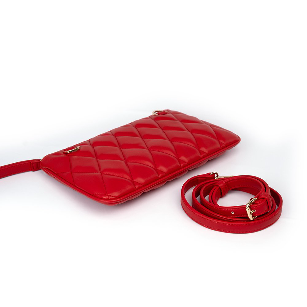 Сумка женская BALDININI Clutch Laurie Red купить,NaN